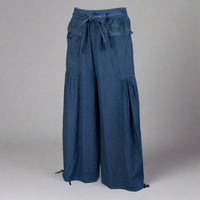 Denim Drawstring Pant