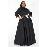 Black A line Dress