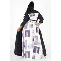 Black A line Dress