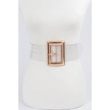 Oversized Transparent Pvc Belt