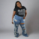 Black Mixed With... Tee