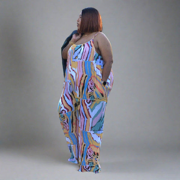 Yellow Combo Jumpsuit