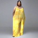Yellow Flare Leg Jumpsuit