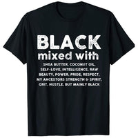 Black Mixed With... Tee