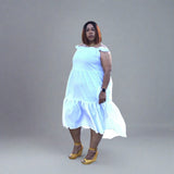 off Shoulder Tiered Dress